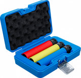 PROTECTIVE IMPACT SOCKET SET | EXTRA DEEP | 12.5 MM (1/2") DRIVE | 17 / 19 / 21 MM | 3 PCS. (74567)