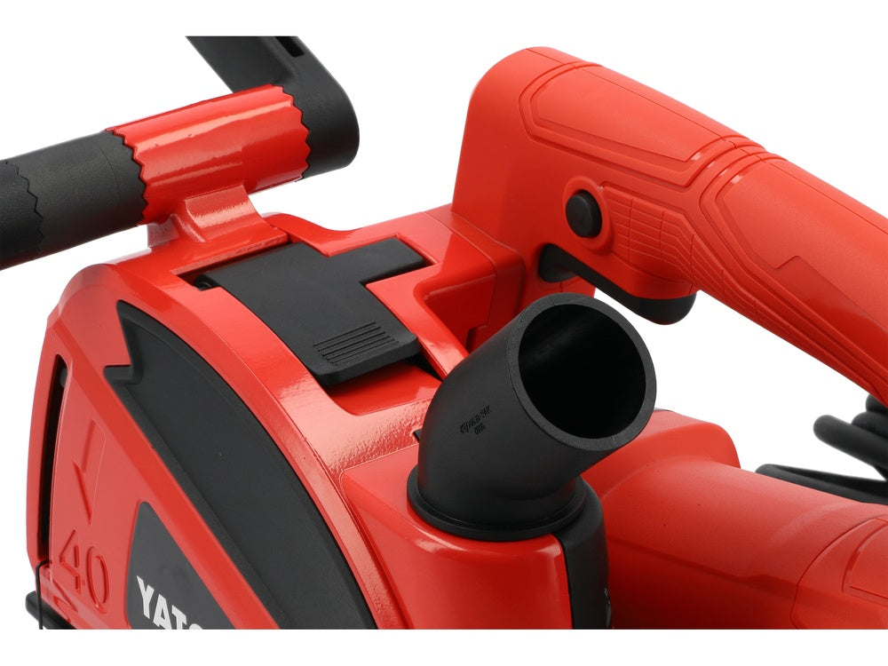 1800W WALL CHASER | 150MM DISCS | WITH DUST EXTRACTION AND ADJUSTABLE DEPTH UP TO 40MM (YT-82016)