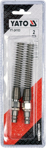 2PCS KIT OF EUROPEAN QUICK COUPLER (YT-24103)