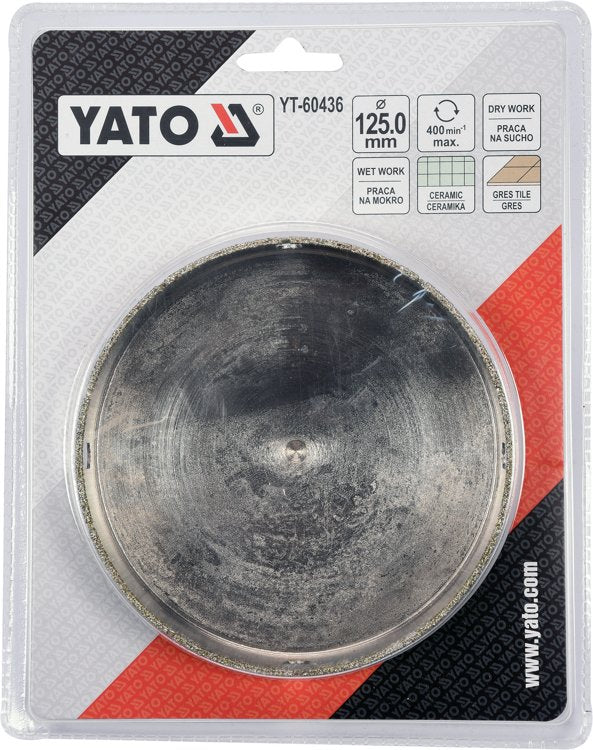 DIAMOND TILE DRILL BIT 125MM (YT-60436)