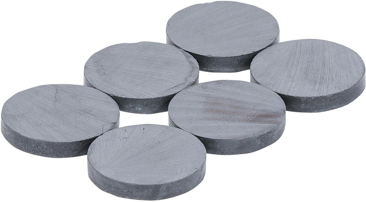 MAGNET SET | CERAMIC | Ø 25 MM | 6 PCS. (79905)