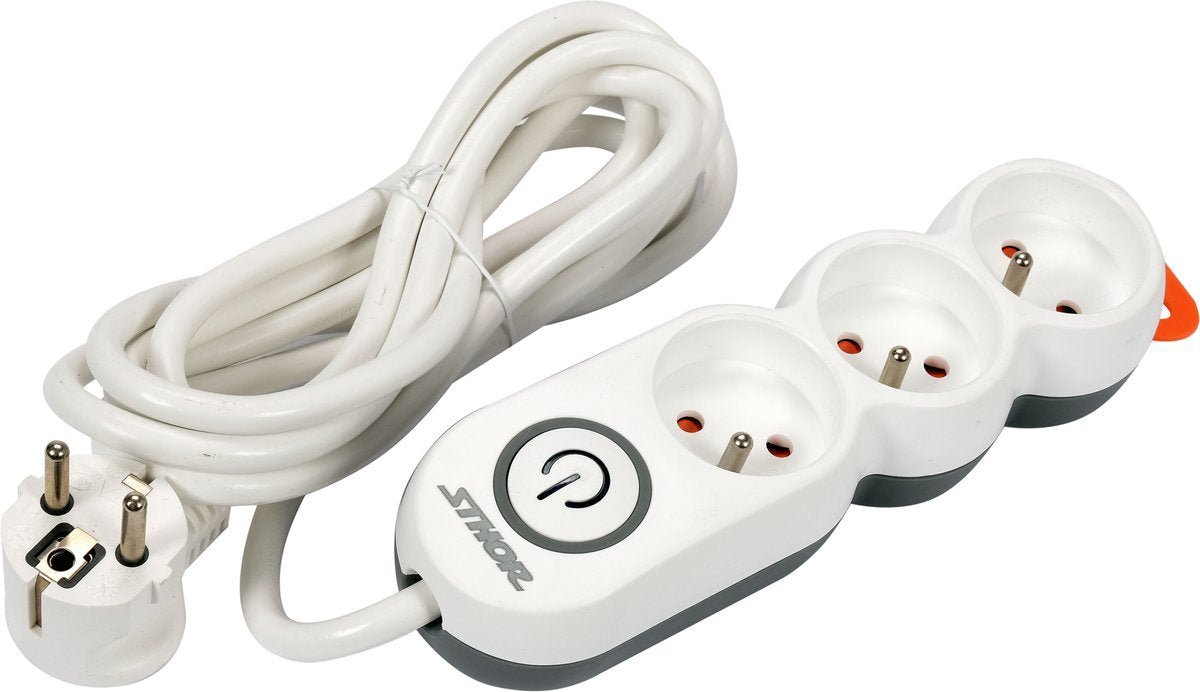 POWER STRIP W. GROUND 3S 3M (72351)