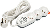 POWER STRIP W. GROUND 3S 3M (72351)