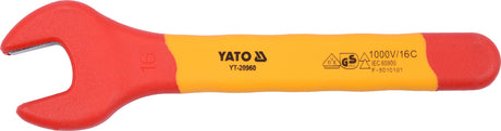 INSULATED OPEN END WRENCH 16MM VDE (YT-20960)