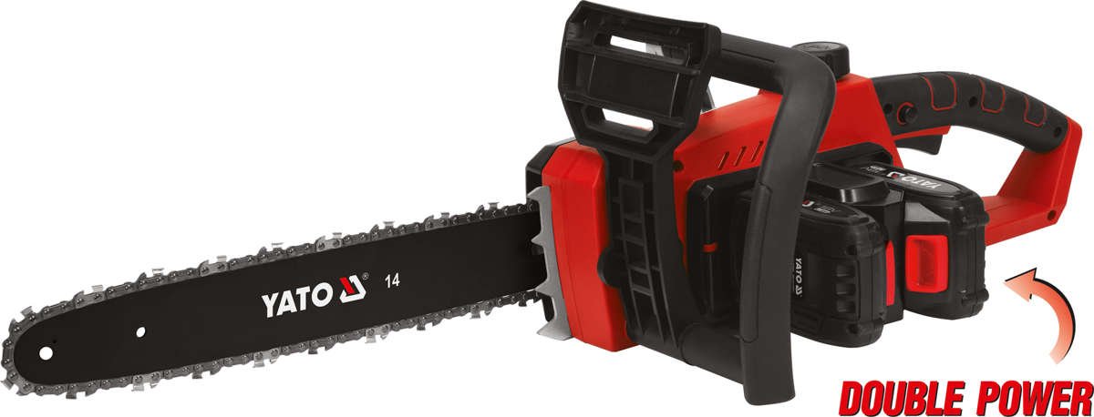 CORDLESS CHAINSAW 36V 14'' - 2X 2AH (YT-82812)