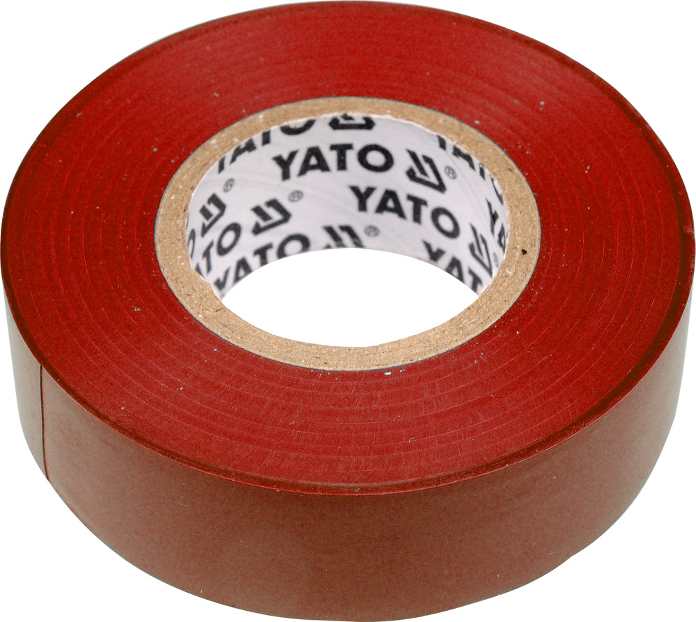 INSULATION TAPE 0.13MM 19MMX20M RED (YT-8166)