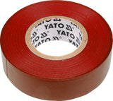 INSULATION TAPE 0.13MM 19MMX20M RED (YT-8166)