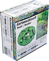 WATER HOSE | TEXTILE | FLEXIBLE | WITH GARDEN HAND SHOWER WITH 7 FUNCTIONS | 3 - 10 M (70903)