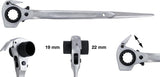 SCAFFOLDING RATCHET | 4-IN-1 | 19 X 22 MM (6696)