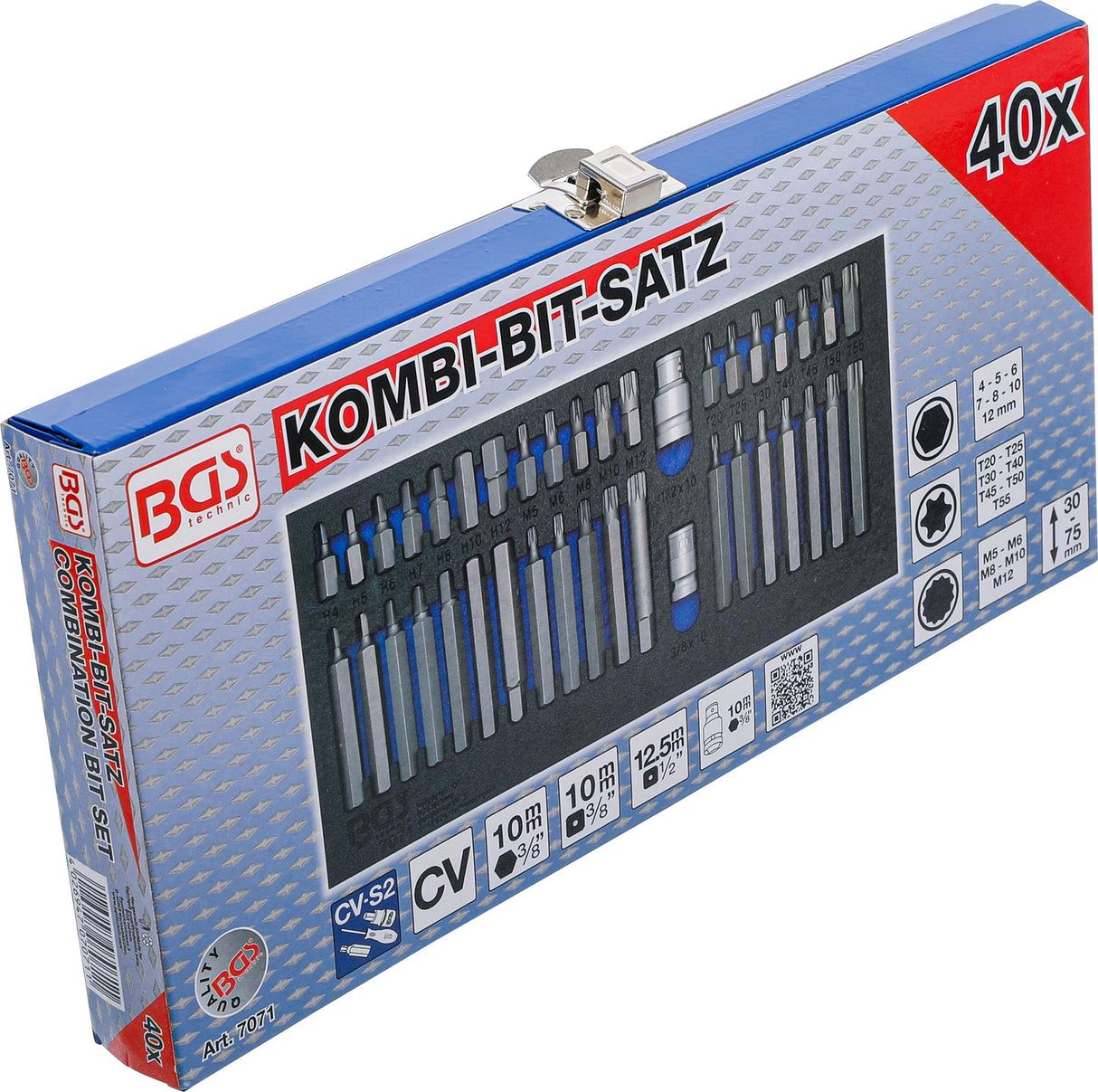 COMBINED BIT SET | 40 PCS. (7071)