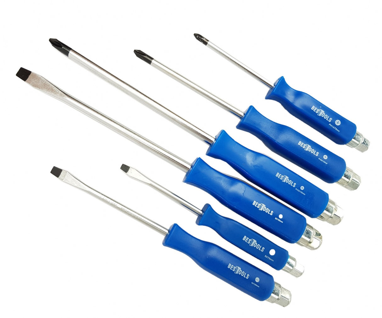 SCREWDRIVER SET | IMPACT RATED | 6 PCS. (BT20001)