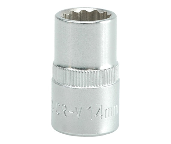 SOCKET 14MM 1/2" 12PT CV  REGULAR (YT-1276)