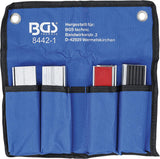 BENCH VICE JAW PROTECTOR SET | ALUMINIUM | 125 MM | 8 PCS. (8442-1)