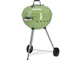 CHARCOAL BBQ, ROUNDED, 54CM GREEN (YG-20303)