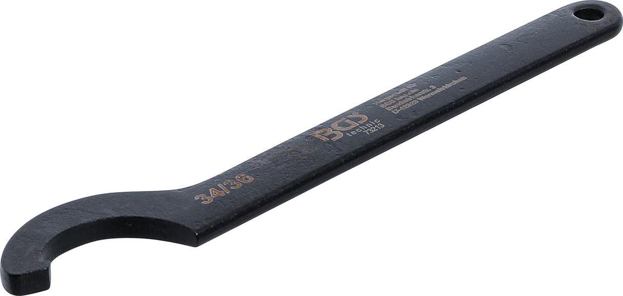 HOOK WRENCH WITH NOSE | 34 - 36 MM (73213)