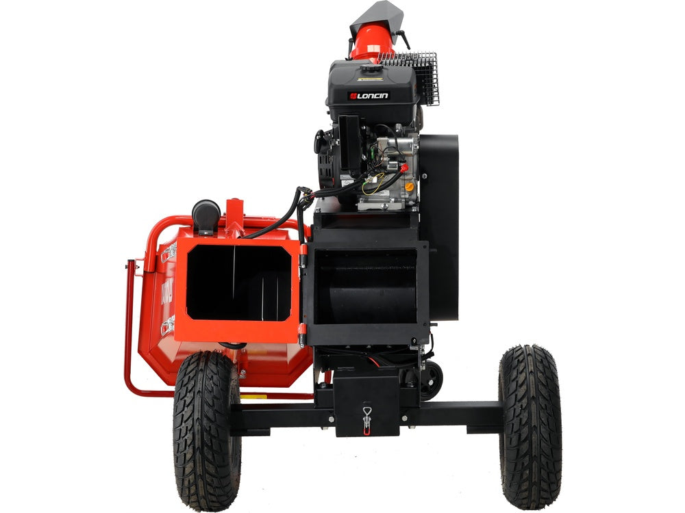 PETROL WOOD CHIPPER / GARDEN SHREDDER | DIAMETER 150 MM | 420 CM³ (YT-86158)