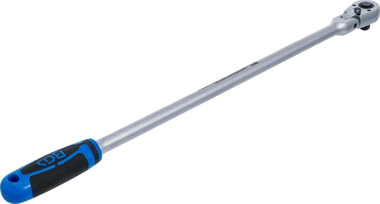 FLEXIBLE RATCHET | LOCKABLE | EXTRA LONG | EXTERNAL SQUARE 12.5 MM (1/2") | 609 MM (640)