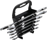 DOUBLE OPEN END SPANNER SET | 6X7 - 17X19 MM | 6 PCS. (1179)