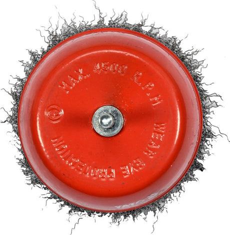 CUP BRUSH 100MM INOX FOR DRILL (YT-47511)