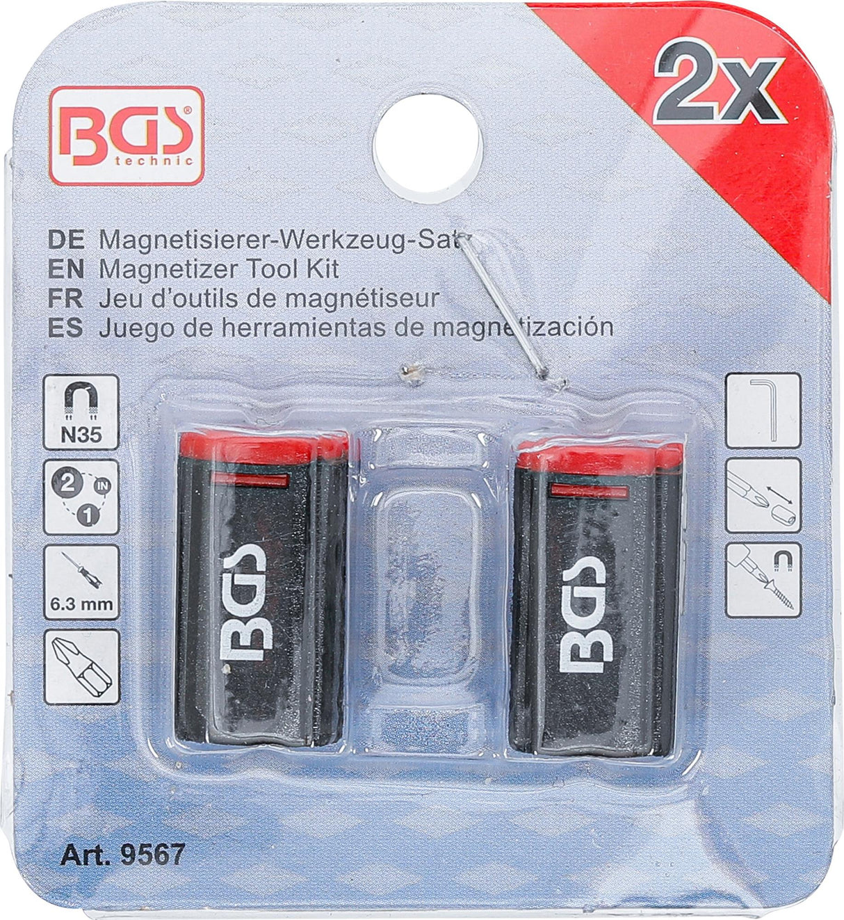 MAGNETIZER TOOL KIT | 2 PCS. (9567)