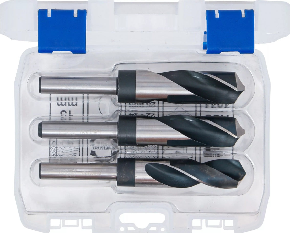 HSS DRILL SET | 22 - 24 - 25 MM | 3 PCS (8986)