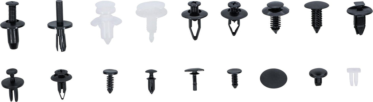 AUTOMOTIVE CLIP ASSORTMENT FOR FORD, MAZDA, GM, CHRYLSER, NISSAN | 415 PCS. (9041)