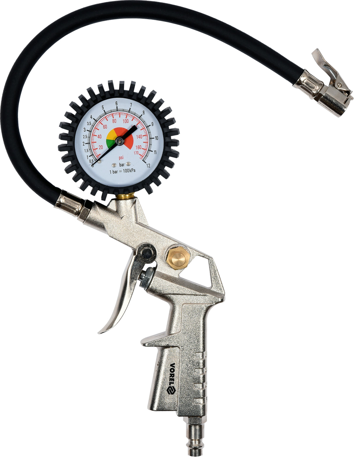 INFLATING GUN WITH MANOMETER (81650)