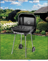 GARDEN BBQ GRILL W. A LID, 40X45CM (99580)