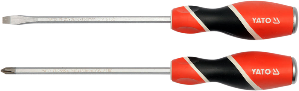 GO-THROUGH SCREWDRIVER SET 2PCS (YT-25998)
