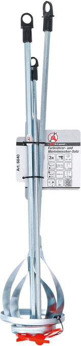 COLOUR STIRRER AND PUG MILL SET | 3 PCS. (6840)