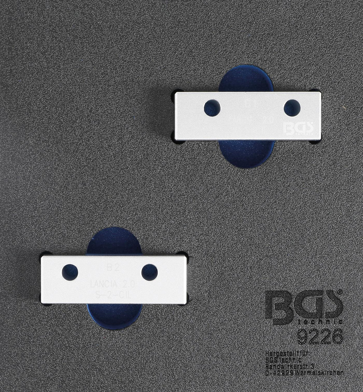 TOOL TRAY 1/6: CAMSHAFT LOCKING TOOL SET | FOR LANCIA K 2.0L 20V (9226)