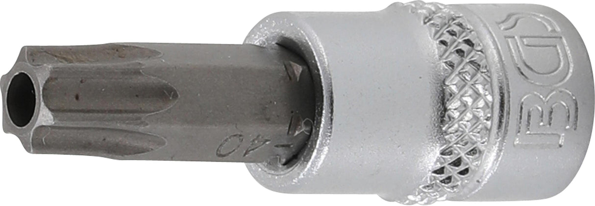 BIT SOCKET | 6.3 MM (1/4") DRIVE | T-STAR TAMPERPROOF (FOR TORX) T40 (2363)