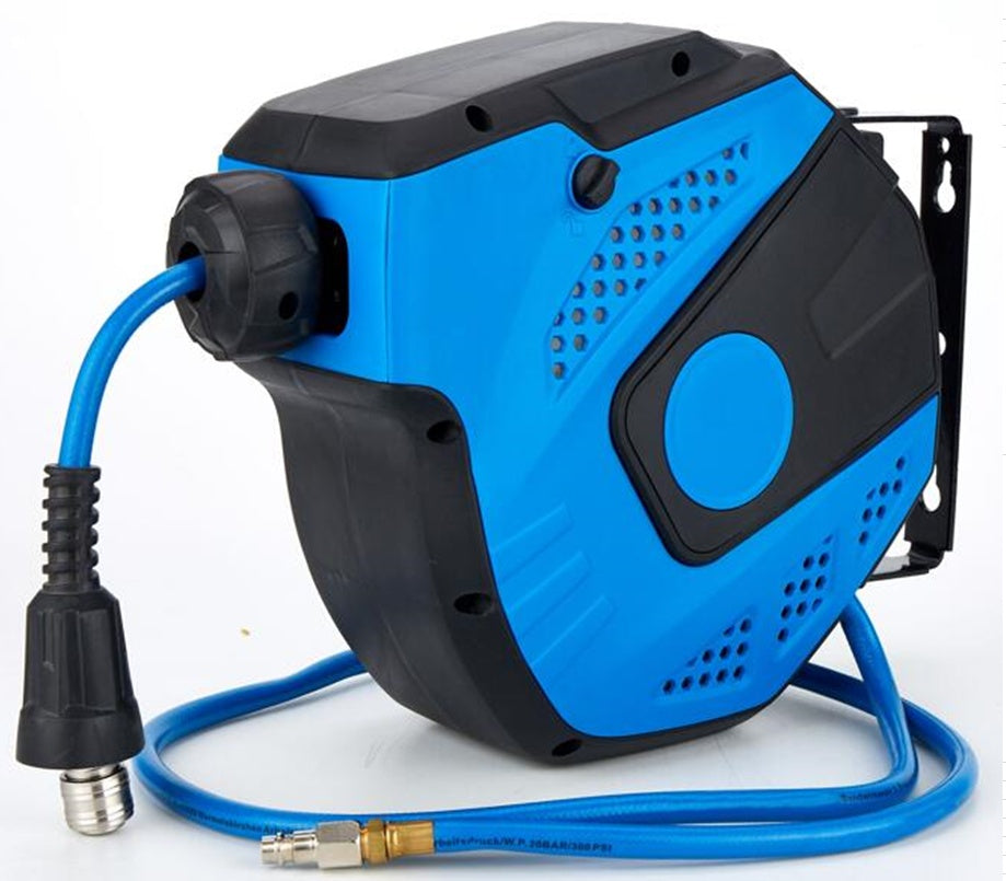 COMPRESSED AIR HOSE WITH AUTOMATIC REEL | 8X12 MM | 10 M + 1 (SK3288)
