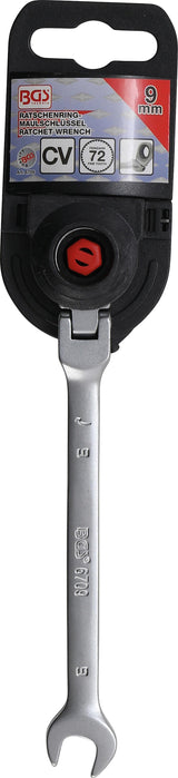 RATCHET COMBINATION WRENCH | ADJUSTABLE | 9 MM (6709)