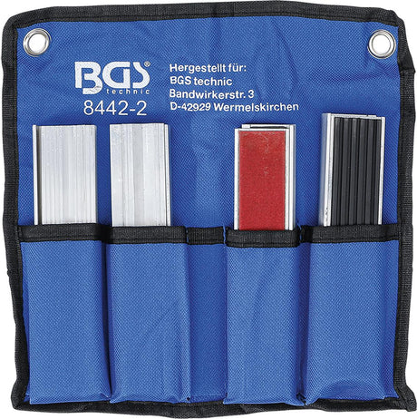 BENCH VICE JAW PROTECTOR SET | ALUMINIUM | 150 MM | 8 PCS. (8442-2)