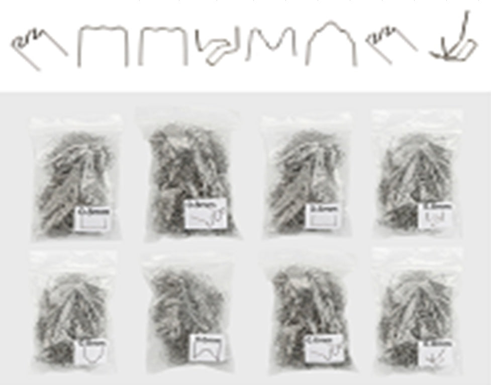 STAPLE SET | FOR PLASTIC REPAIR | (8X100 PCS.) 800 PCS. (S800S)
