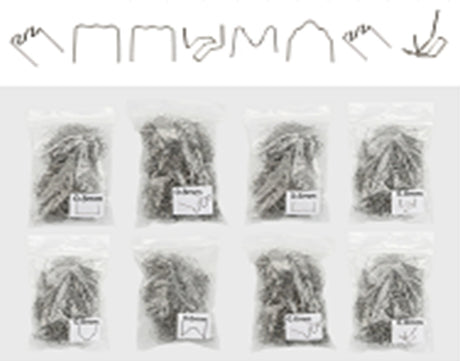 STAPLE SET | FOR PLASTIC REPAIR | (8X100 PCS.) 800 PCS. (S800S)