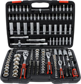 SOCKET SET | 6.3 MM (1/4") / 10 MM (3/8") / 12.5 MM (1/2") DRIVE | 172 PCS. (15219)