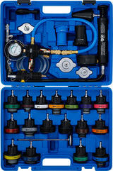 RADIATOR PRESSURE AND COOLING SYSTEM TESTER | REFILLING SYSTEM INCLUDED | 28 PCS. (8098)