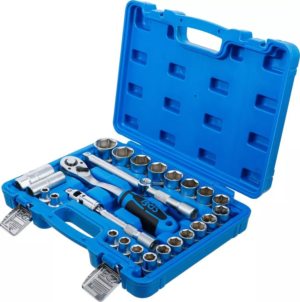 SOCKET SET | 12.5 MM (1/2") | INCH SIZES | 27 PCS. (2216)