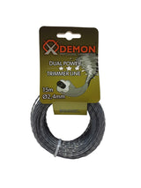 TRIMMER LINE FOR GRASS | BRAIDED / REINFORCED / TWISTED | 2.4 MM X 15 M (M830832)