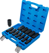 IMPACT SOCKET SET, HEXAGON, DEEP | 12.5 MM (1/2") DRIVE | INCH SIZES | 13 PCS. (5208)