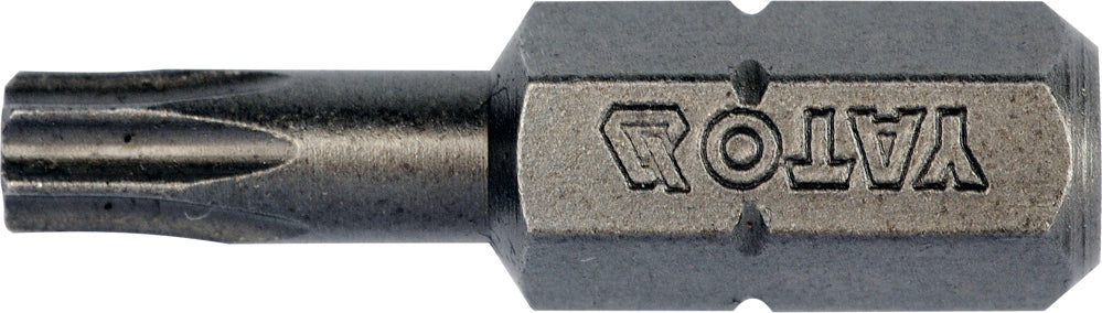 SCREWDRIVER BITS 1/4 25MM TORX T20 10PCS (YT-78143)