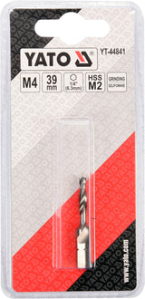 COMBINED DRILL TAP M4 HEX (YT-44841)