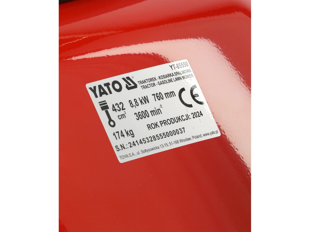 SELF-PROPELLED PETROL MOWER, TRACTOR (YT-85550)