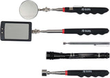5PCS MAGNETIC TELESCOPING PICK-UP TOOL (YT-06622)