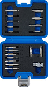 SCREW EXTRACTOR SET | FOR INTERNAL HEXAGON 1.5 - 10 MM / T-STAR (FOR TORX) | T10 - T55 | 19 PCS. (9173-1)