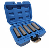 SOCKET SET FOR DAMAGED BOLTS | METRIC/IMPERIAL | LONG | 10 MM (3/8") | 10 - 16 MM | 5 PCS. (DNR5)