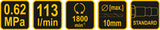 PNEUMATIC DRILL | 10 MM (81122)