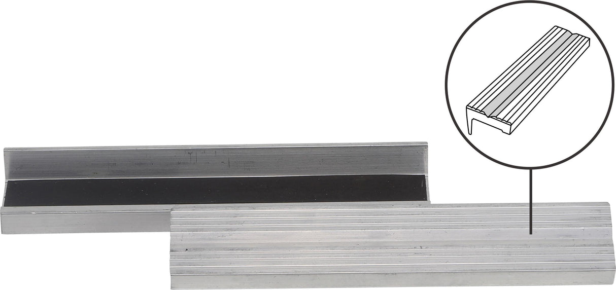 BENCH VICE JAW PROTECTORS | ALUMINIUM | 150 MM | 2 PCS. (9283)